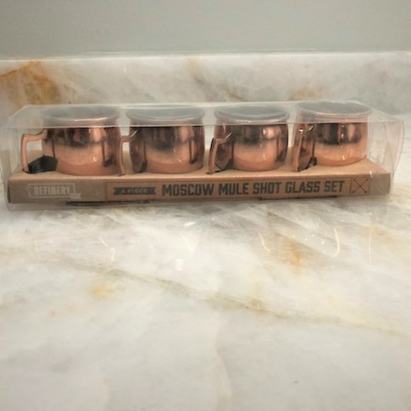Moscow Mule Shot Glass Set - Picture 1 of 4